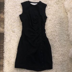 Emilio de la Morena black dress